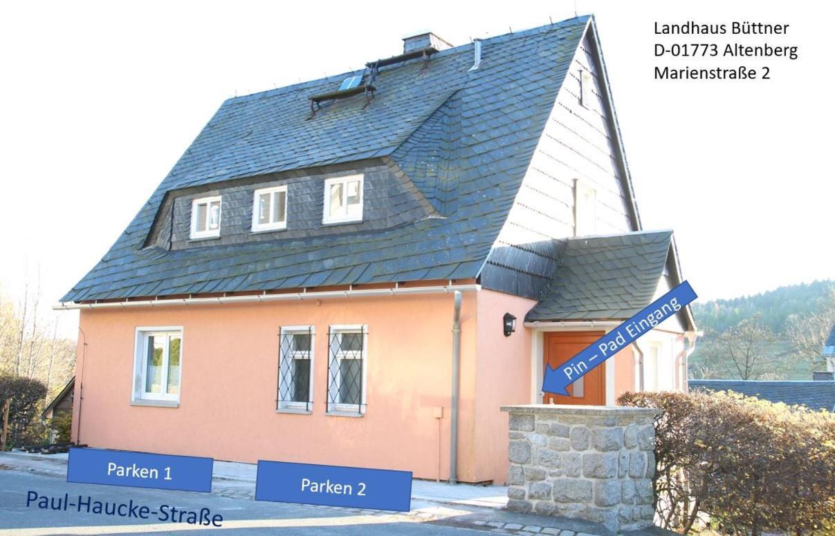 Landhaus Buettner Altenberg Ngoại thất bức ảnh